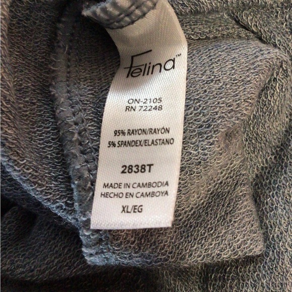 Felina Gray Sweatshirt - Picture 5 of 6